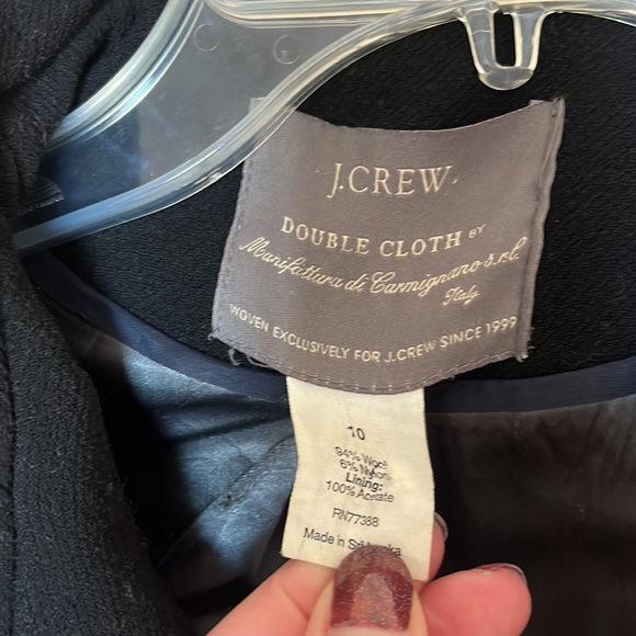 J CREW wool blend day coat - Picture 3 of 10